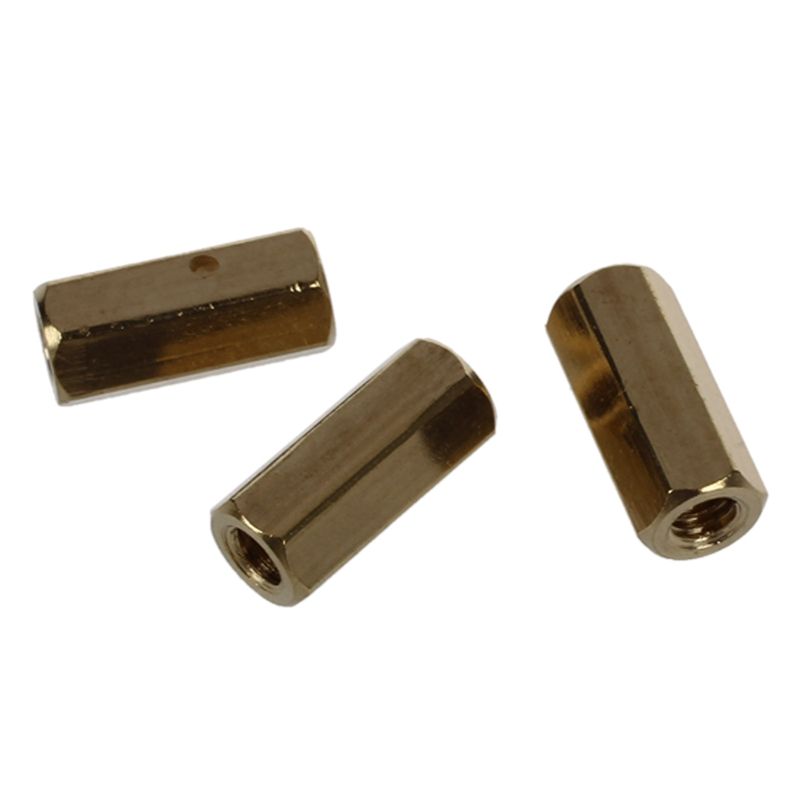 50 Pcs Hexagonal 11mm Length M3 Female Thread PCB Standoff Spacers