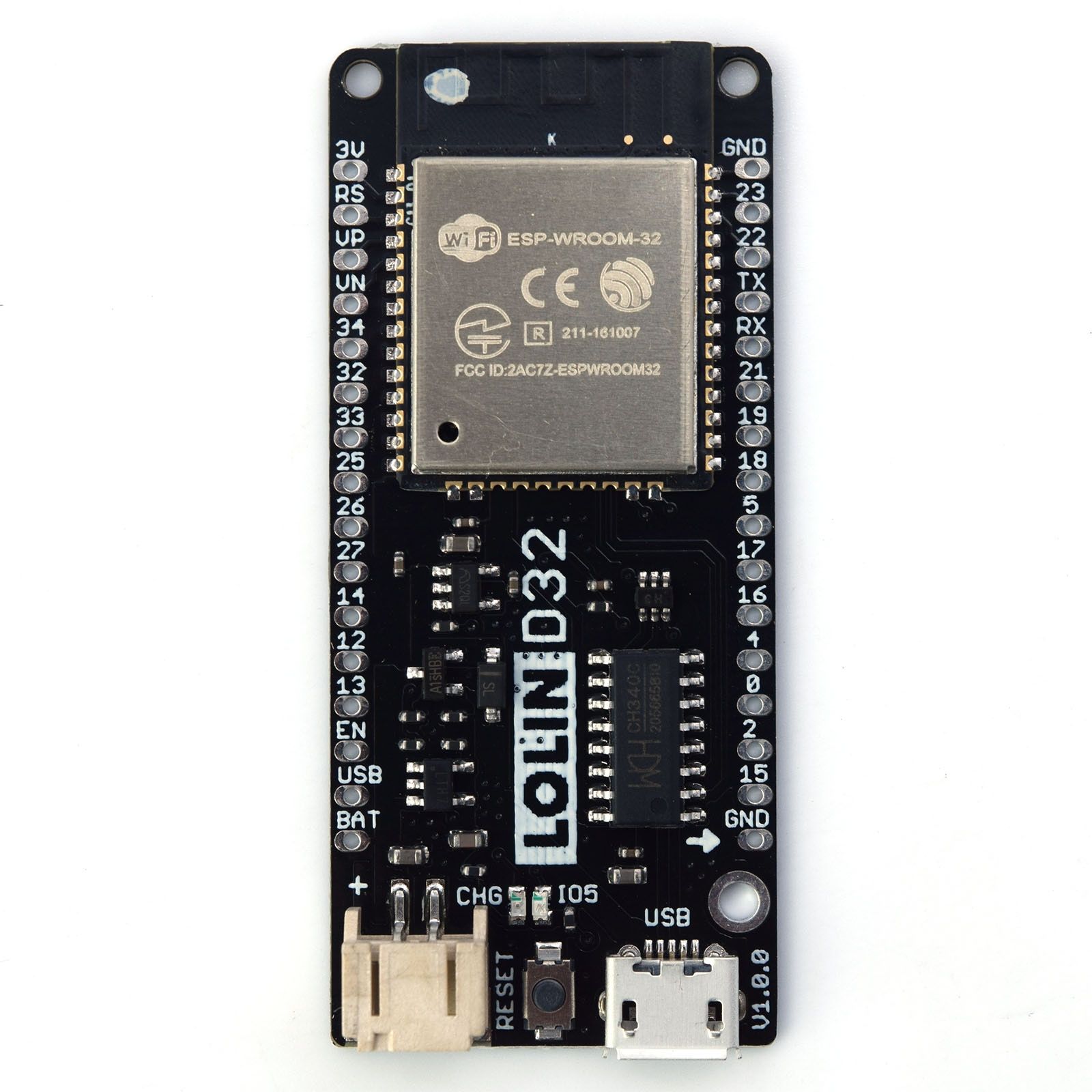 LOLIN D32 V1.0.0 - wifi & bluetooth board based ESP-32 esp32 ESP-WROOM-32 4MB FLASH Arduino MicroPython Compatible