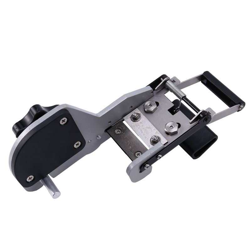 JB32S Straight Round Manual Hand End Trimmer Cutting Machine For Melane Paper Veneer Plastic Pvc End Trimng Cutter