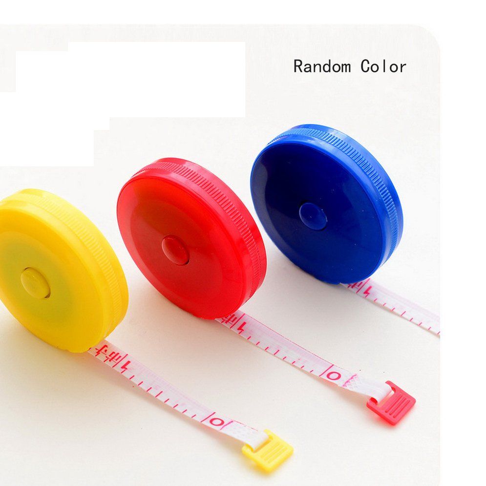 Lala 60-Inch 1.5 Meter Soft and Retractable Tape Measure Medical Body Measurement Tailor Sewing Craft Cloth Dieting Measuring Tape