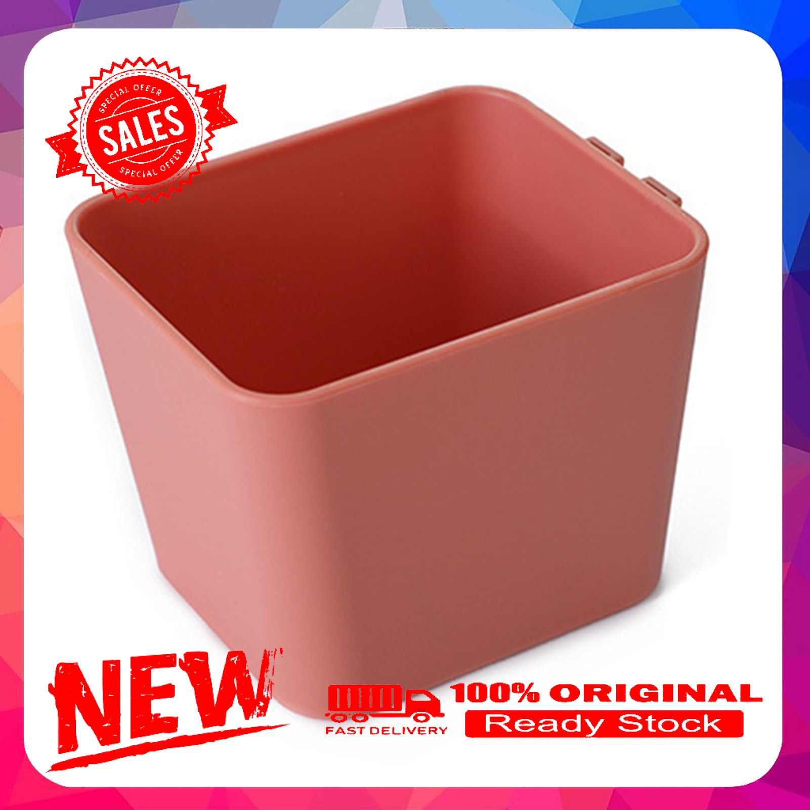 Storage Rack Punch Free Good Load Capacity ABS Hole Board Wall Shelf for Home
