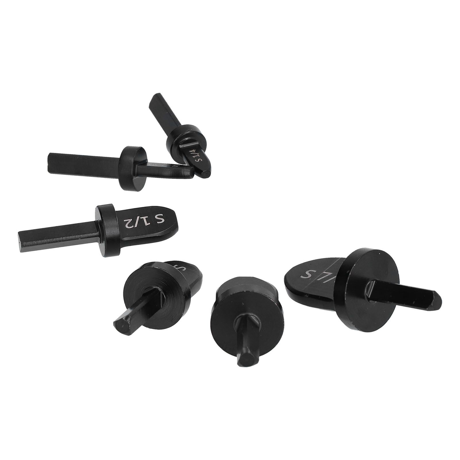 Pipe Swaging Tool Set 6Pcs Professional Drill Bit For Conditioner