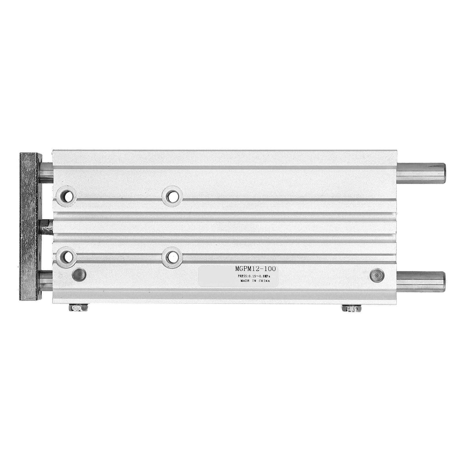Liu Xing Pneumatic Air Thin with 3 Guide Rod Aluminium Alloy Hardware MGPM12X100