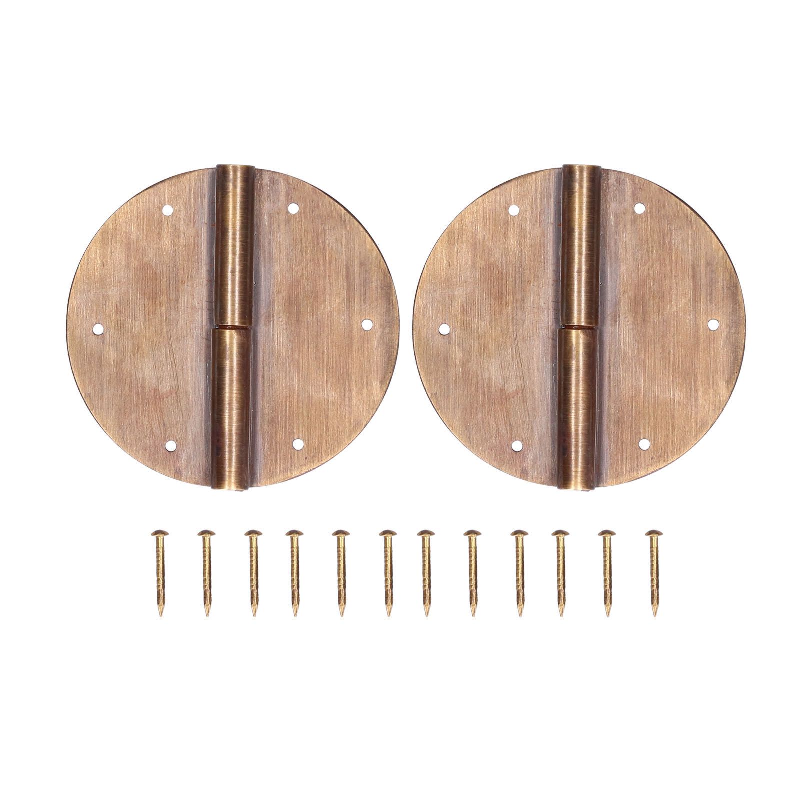 Round Hinge Furniture Polished Surface For Home Decoration Folding