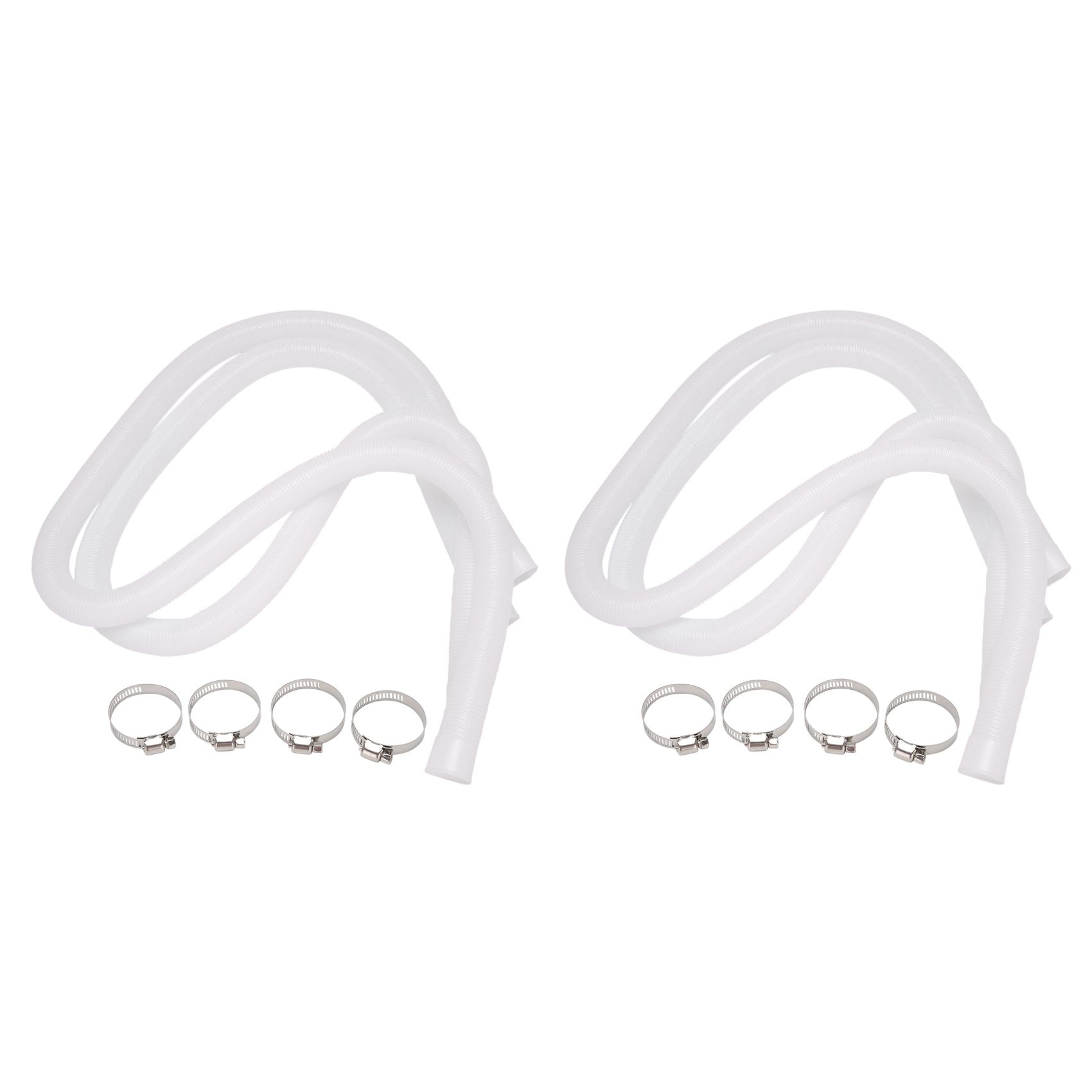 4 Pack Accessory Hose Replacement for Intex Models 607 637 1.25Inch Diameter Pool Pump Hose - 59Inch (150cm)