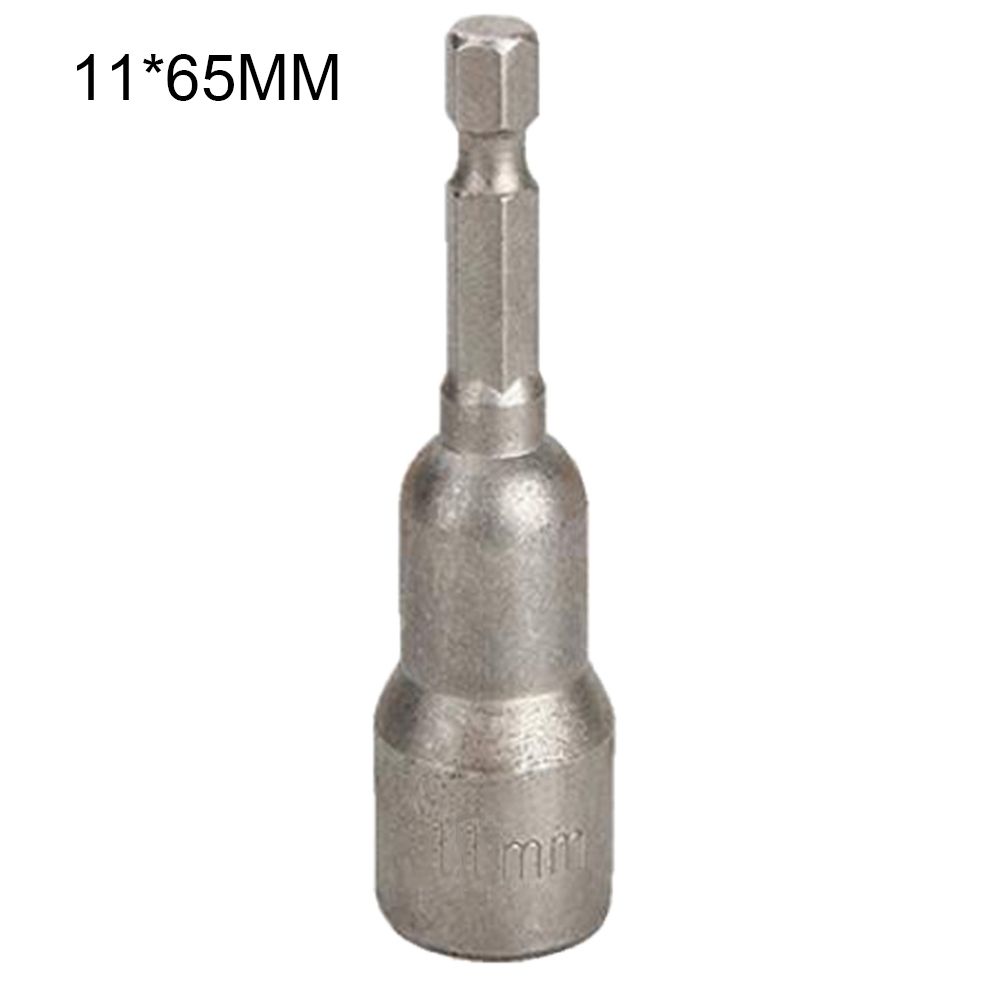 1Pc 6mm-17mm Hexhead Socket Sleeve Nozzle Magnetic Nut Driver Drill Bit Tool