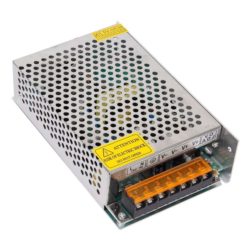 DC 12V 10A 120W Switching Power Supply Regulated Transformer / Safety Designed Aluminum Power Transformer with Overload, Over-voltage Protection