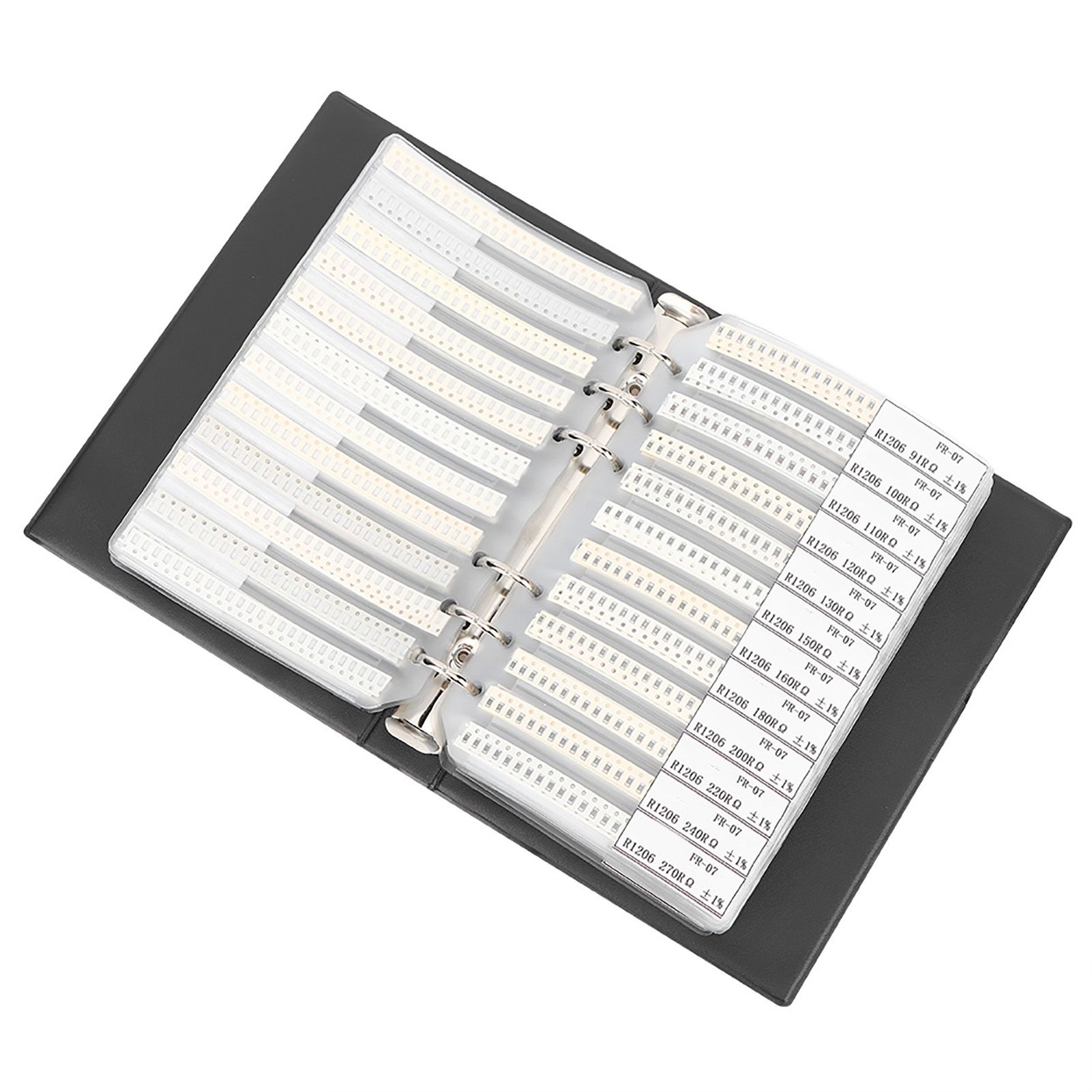 SMD Book 1206 Series 170 Types Resistors Assortment Sample Electronic