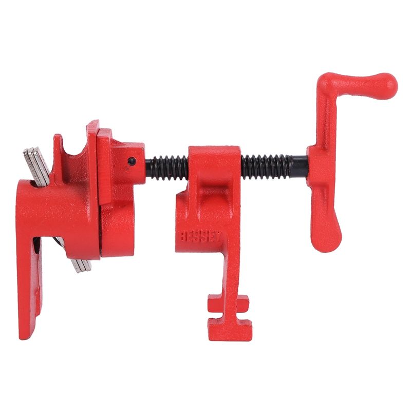 1/2 inch Heavy Duty Pipe Clamp Woodworking Wood Gluing Pipe Clamp Pipe Clamp Fixture Carpenter Woodworking Tools