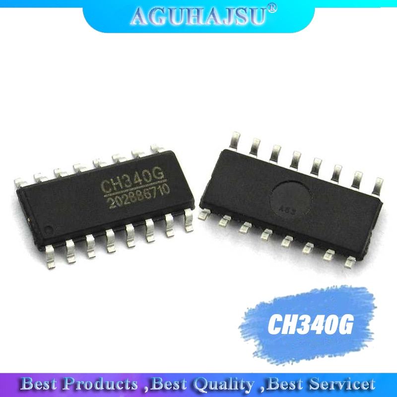 1pcs CH340G IC R3 USB to serial port chip SOP-16 CH340