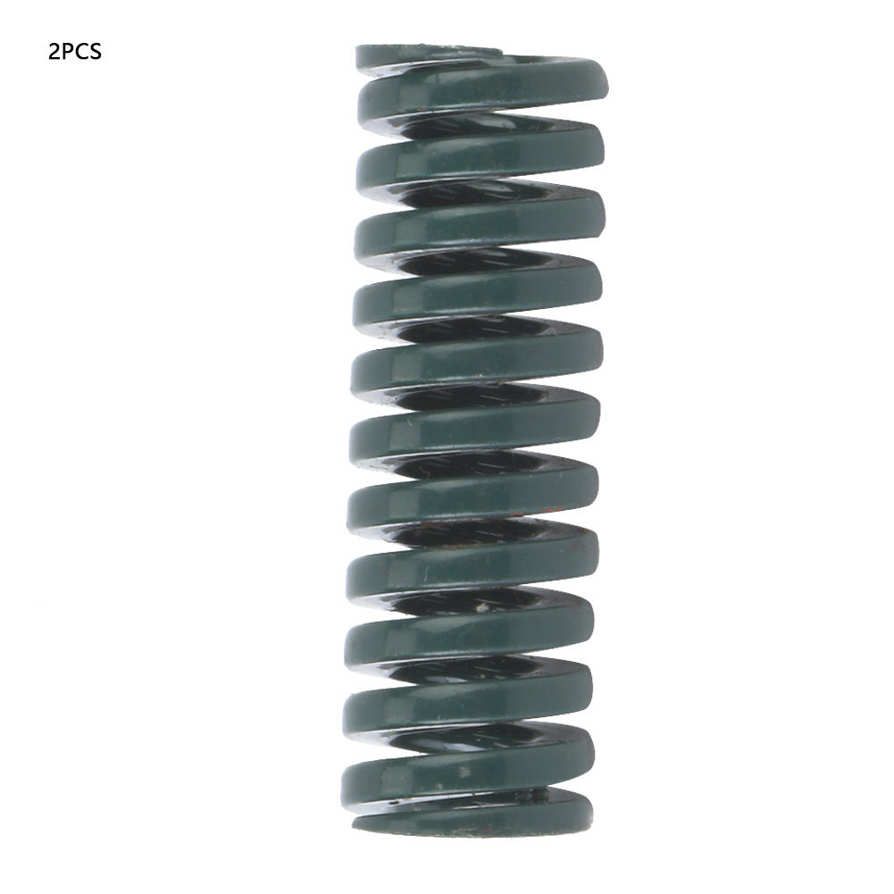 2pcs OD 10mm ID 5mm High Accuracy Steel Green Heavy Load Mould Die Spring