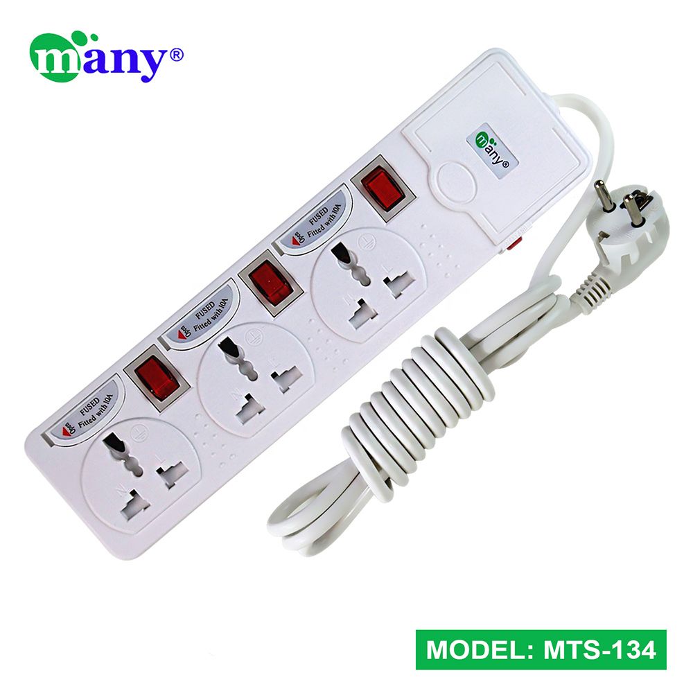 Multiplug  Many Business Class 3 Port Model MTS-134=2Pin/3m
