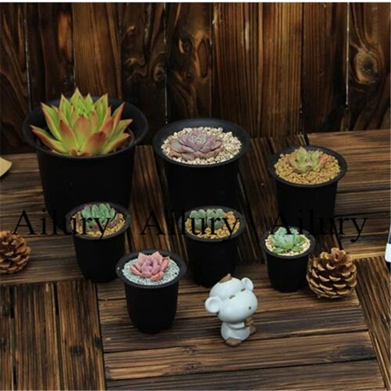 Seeds Grow Box Nursery Pots Plant Pot 4.5 inches Tray Flower Pot Plug Nutrition Cup Garden Supplies