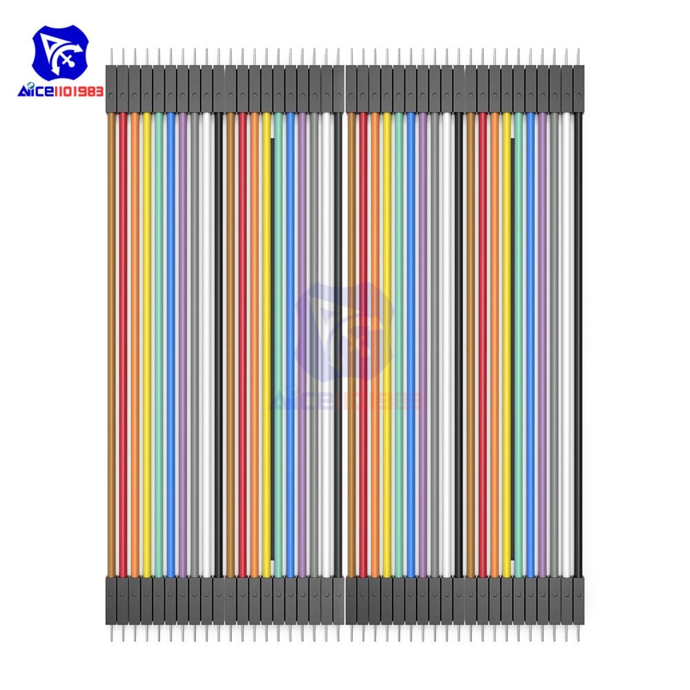diymore 20CM Multi Dupont Male to Male Breadboard Jumper Wire Raspberry Pi for Arduino
