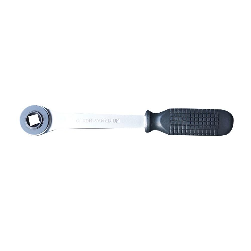 Radiator Spanner Repairing Hand Tool Ratchet Carbon Steel Radiator Stepped Wrench Applicable to Most Radiator Valves Joints