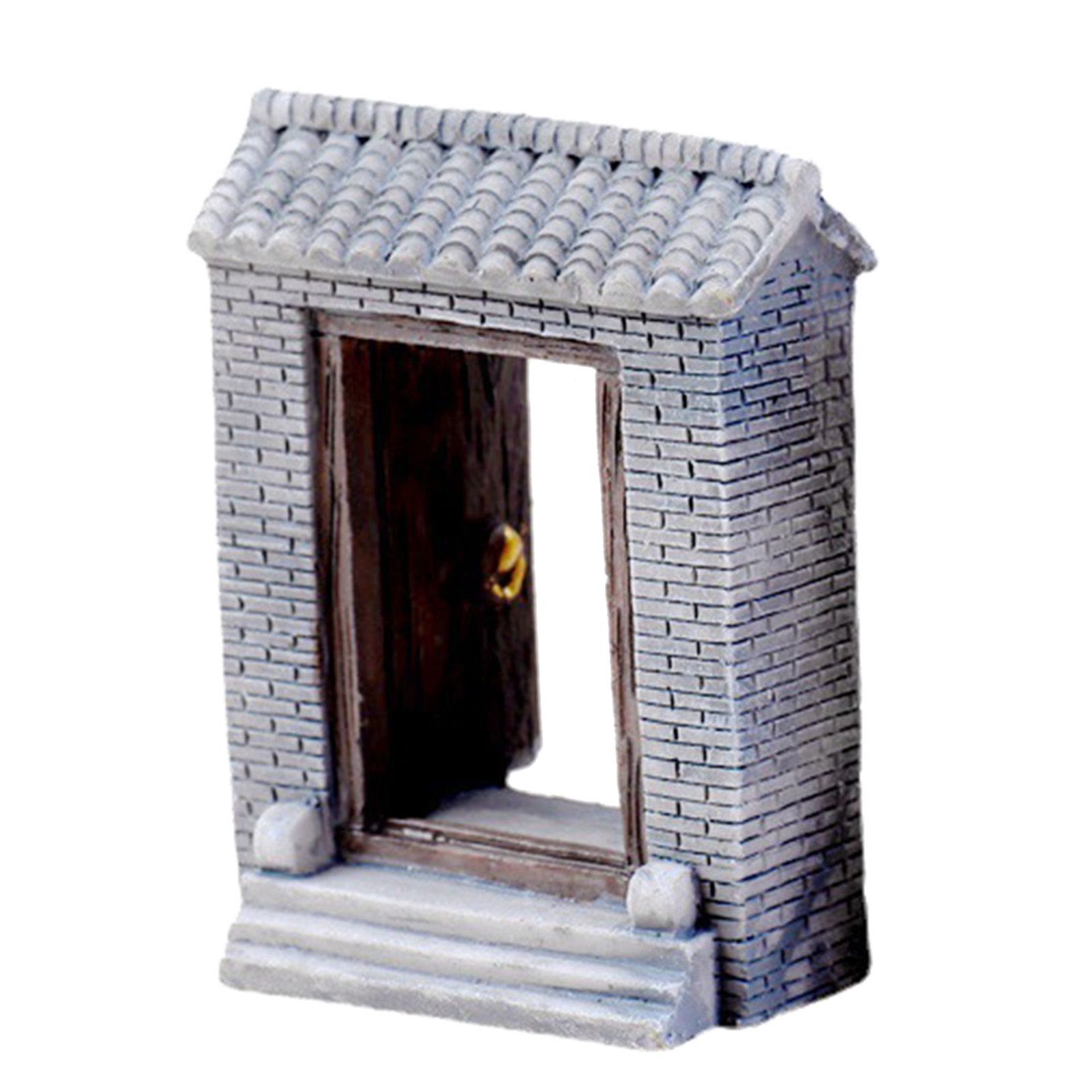 Mini Brick Tile Door Decorative Wide Application Sculptures Brick Door