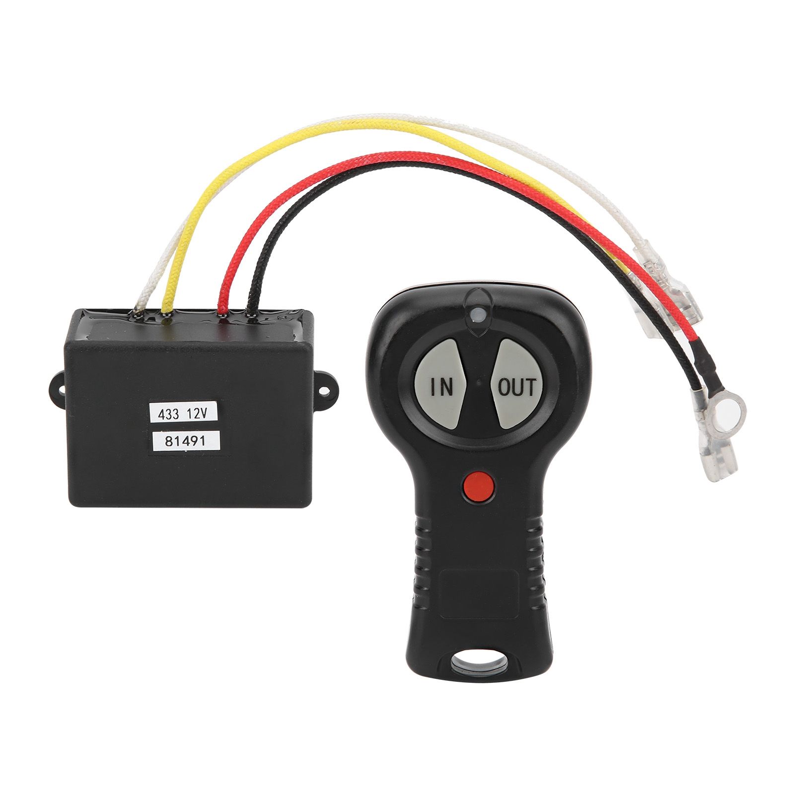 12V Winch Remote Control Set Wireless Electric Single Switch Accessory For Truck