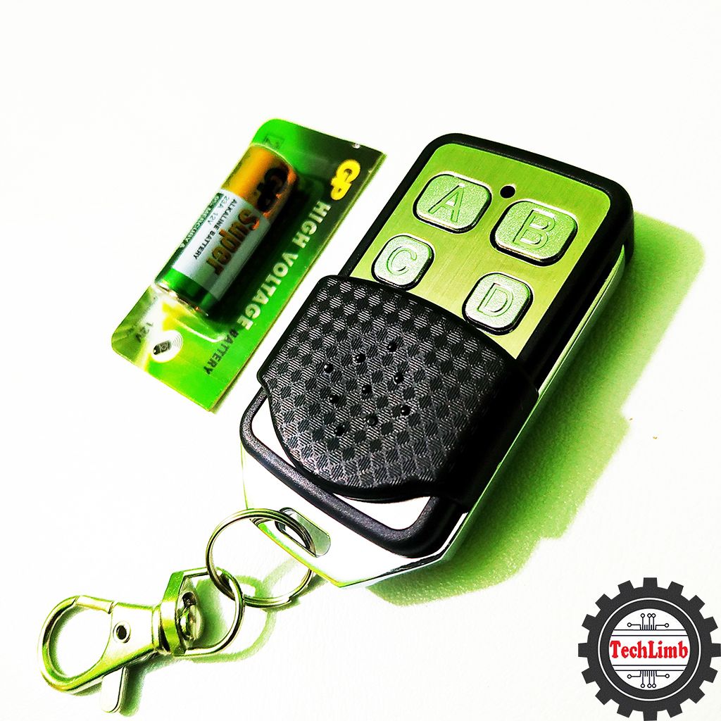 RF Remote 433MHz RF wireless remote control 4 keys Radio Frequency