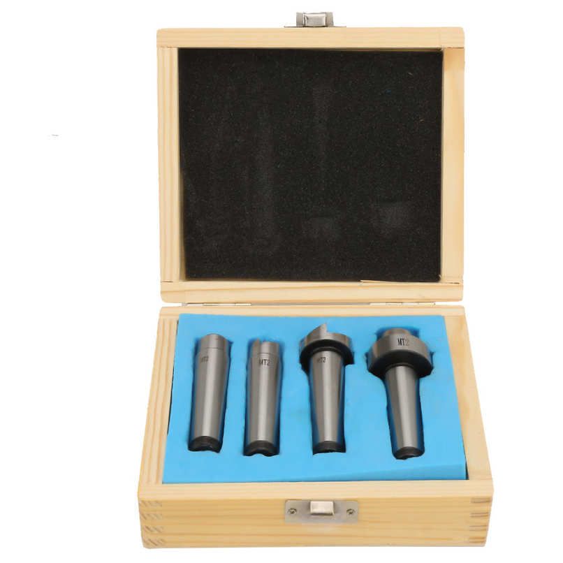 4PCS MT1/MT2 Wood Lathe Turning Spur Cup Center Set For Tool