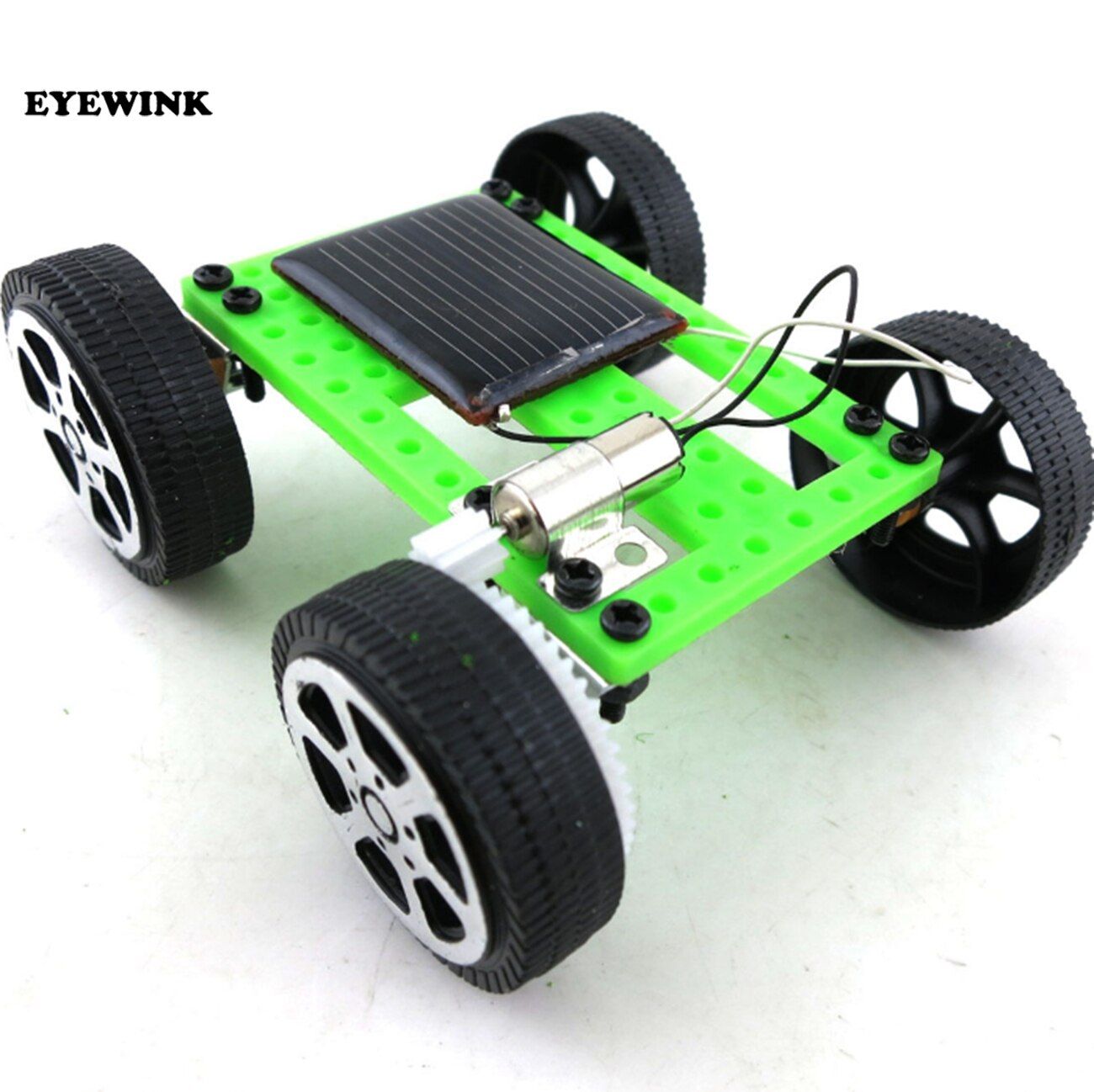 Solar Toys For Kids Set Mini Powered Toy DIY Solar Powered Toy DIY Car Kit Children Educational Gadget Hobby Funny 2019