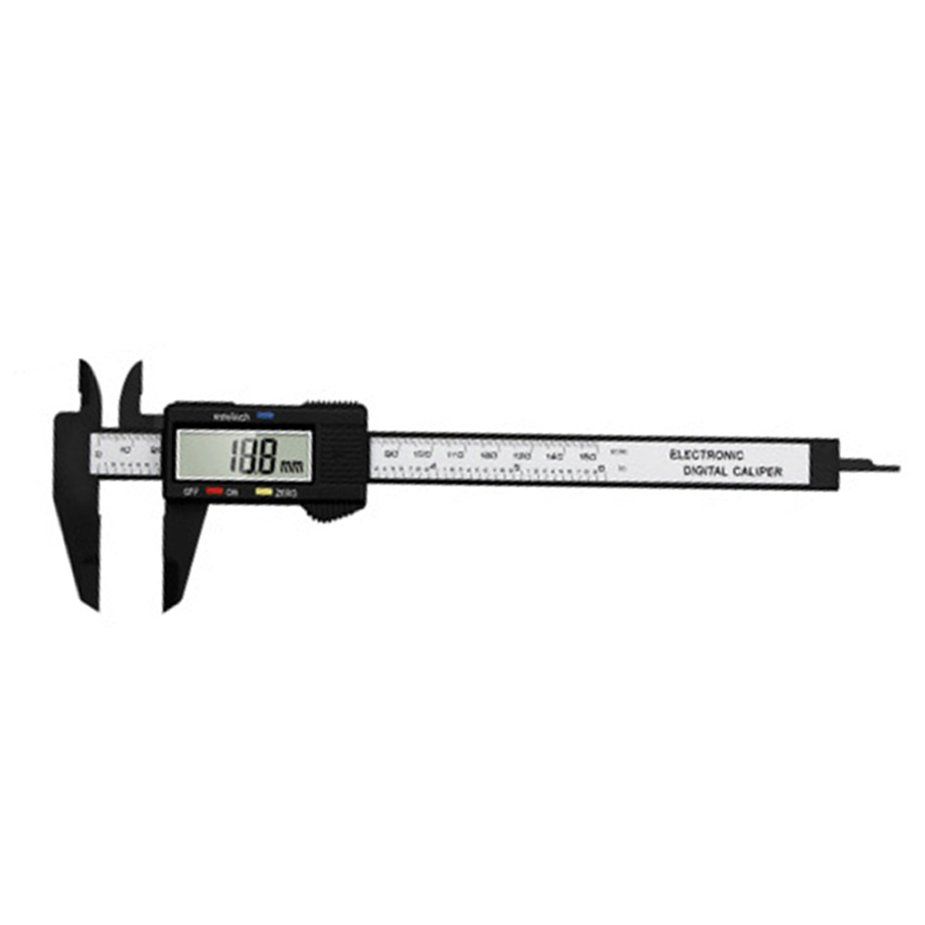 150mm 6 Inch Digital LCD Electronic Carbon Fiber Vernier Caliper Measuring Tool caliper 0-150mm high-strength caliper