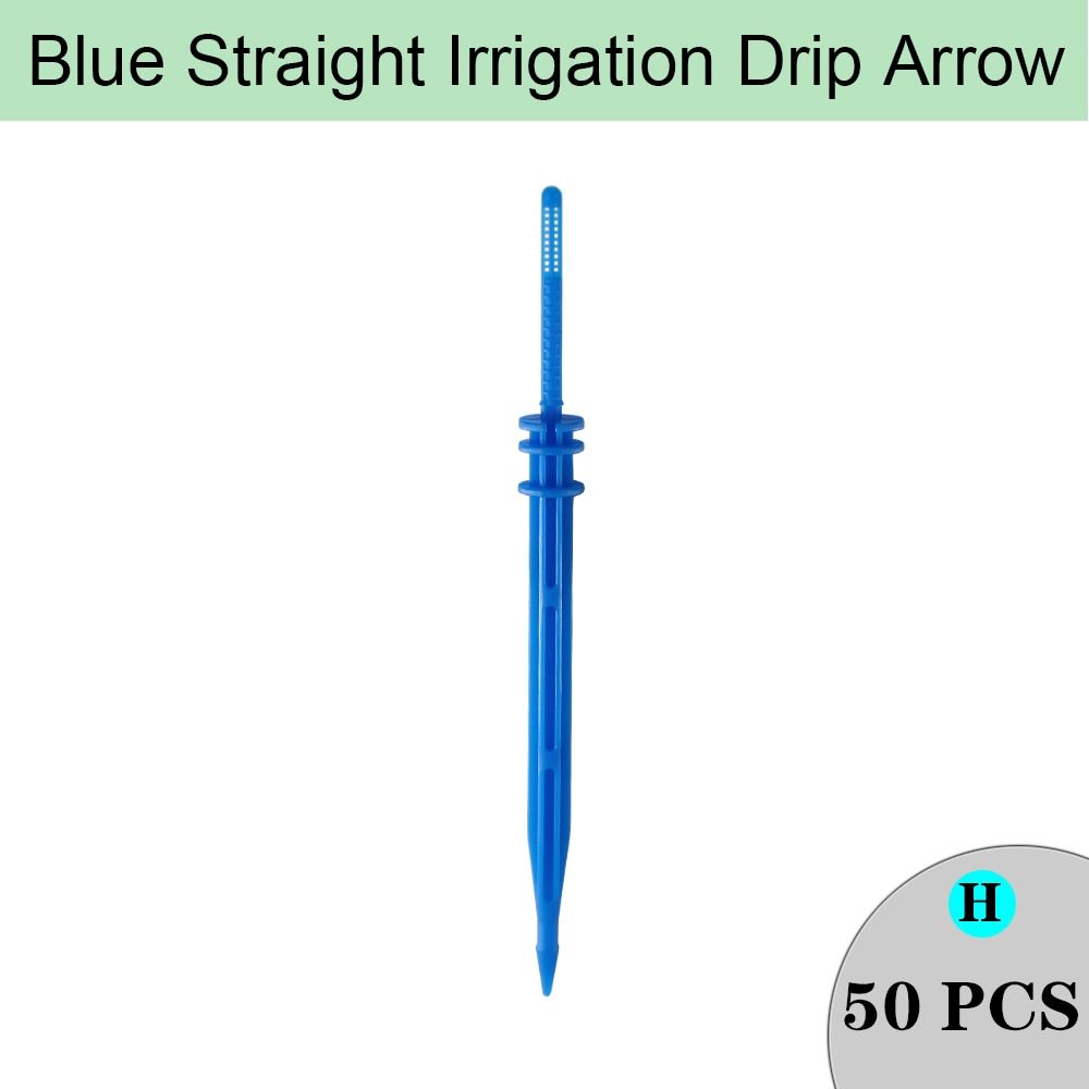 Irrigation 2L/4L/8L Steady Flow Dripper With 4-Way 1/8" Water Pipe Cross Connector 4/7mm To 3/5mm Hose Bend Drip Arrow Sprinkler