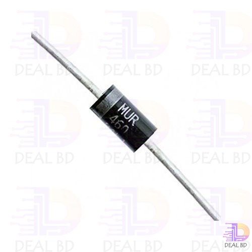 5Pcs- MUR460 Heavy Duty Recovery Rectifier Diode 4A 600V DO-201AD (DO-27) Axial Diodes