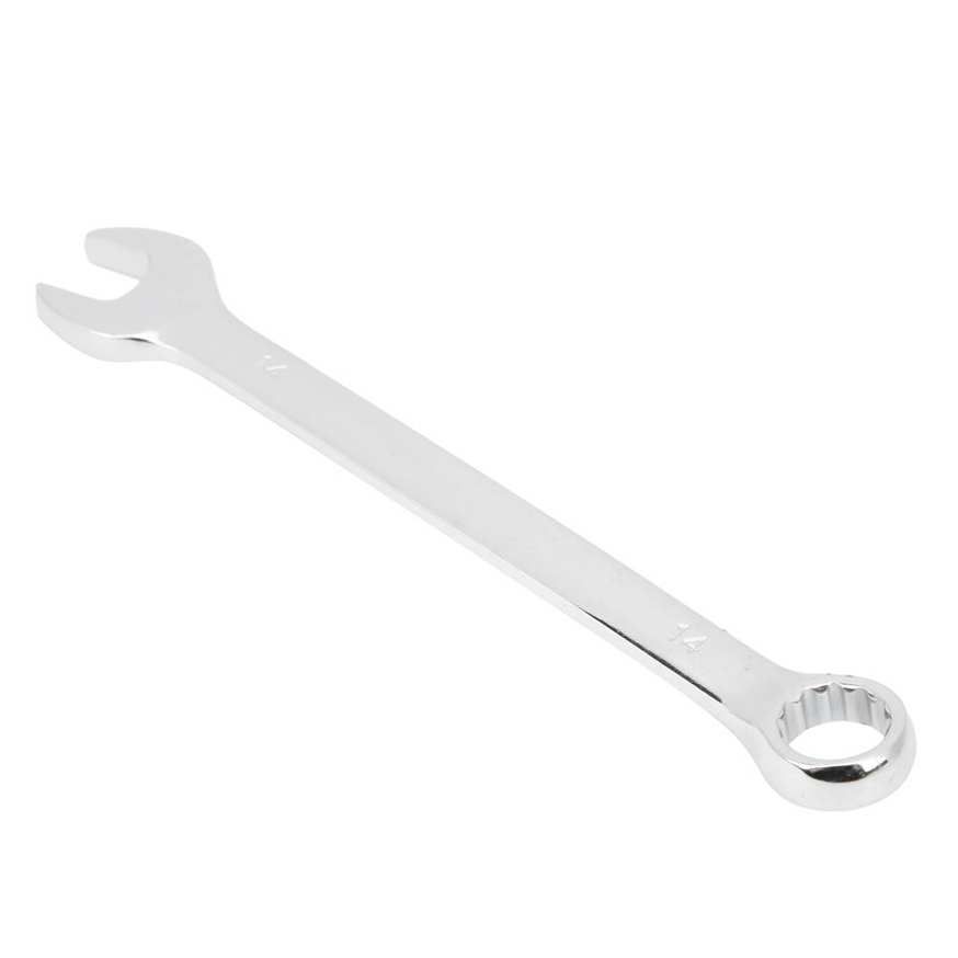 Open Wrench 10pcs 0.6in Double End Ratcheting Offset Ring Spanner Chrome-Vanadium Steel Repair Tool