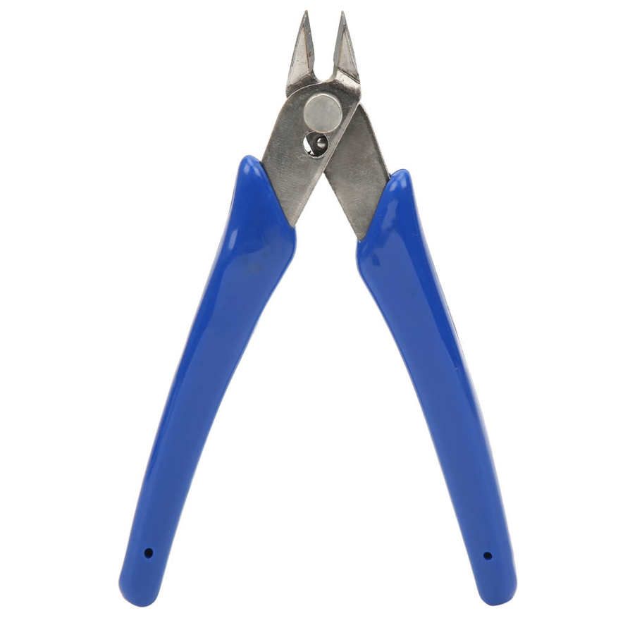 Electronic Cutting Pliers Diagonal Nippers Wire Cutter Hand Tool Blue BANGYE‑301