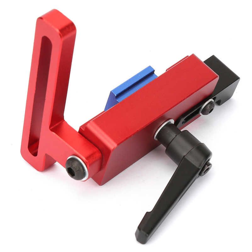 Track Saw Guide Rail Miter Stop T Woodworking DIY for T-Tracks T-Slot