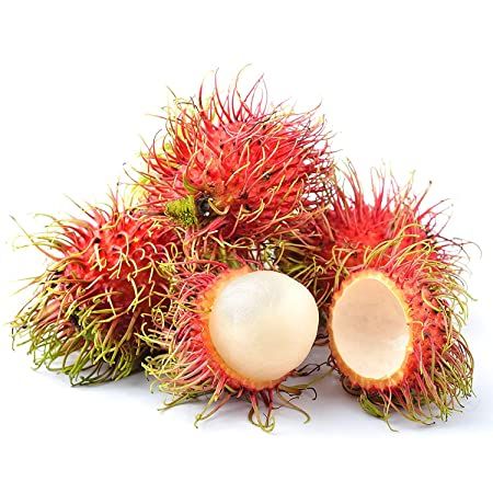Global Red Rambutan fruit Tree Seeds - 10 Pcs Seeds