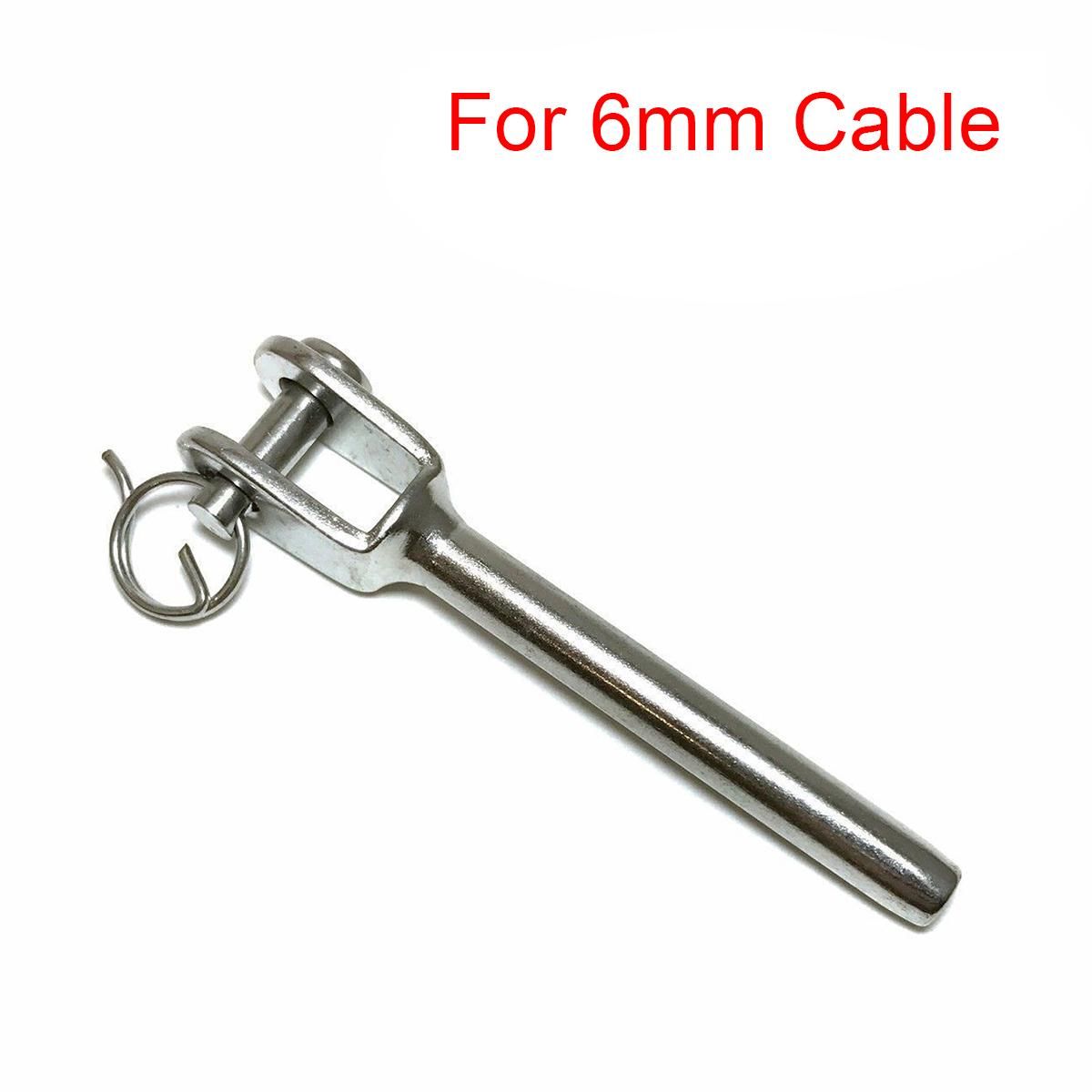 Accessories Stainless Steel T316 Jaw Swage End Fitting For Cable Railing