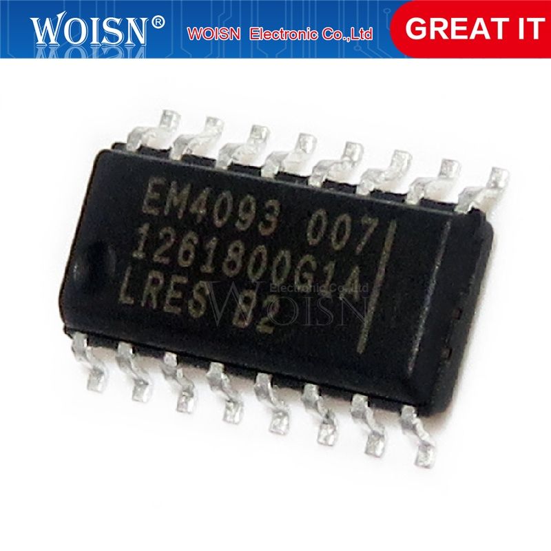 2pcs/lot EM4093 EM4093-007 EM4093 007 SOP-16 In Stock