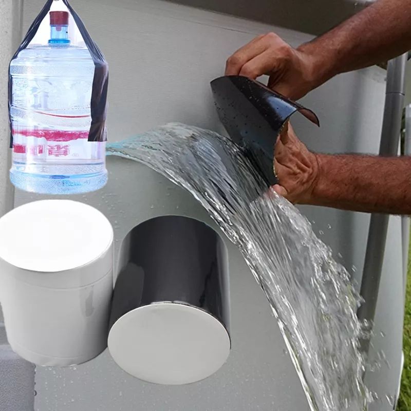 Super Strong Adhesive Tape Black Flex Tape Waterproof Stop Leaks Seal Repair Tape Self Fix Fiberfix Insulating Duct Tape washi