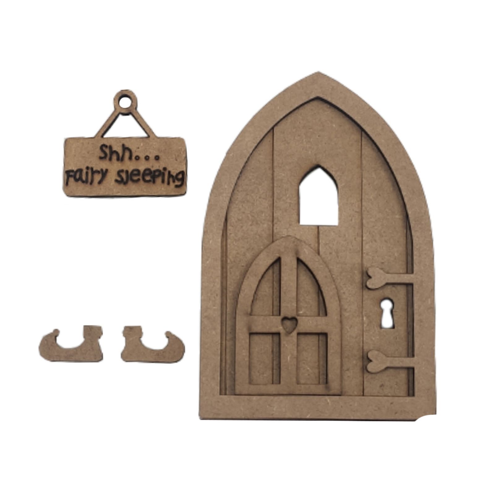 Fairy Door istic Children Craft Fairy Sculptures Door