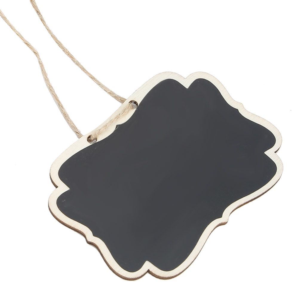 Mini Blackboard Easy Carry Wood Material Reliable 20Pcs Light