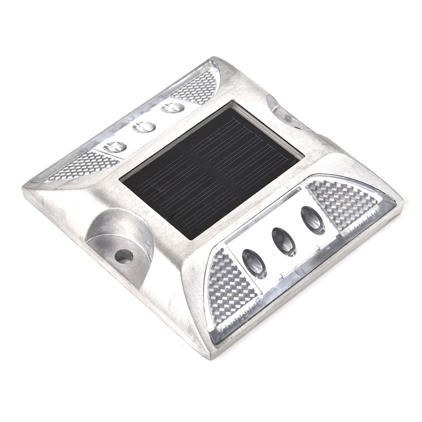 Ground Marker Lights Road Pathway Light Waterproof Solar Power Deck for Path Dock Driveway Garden