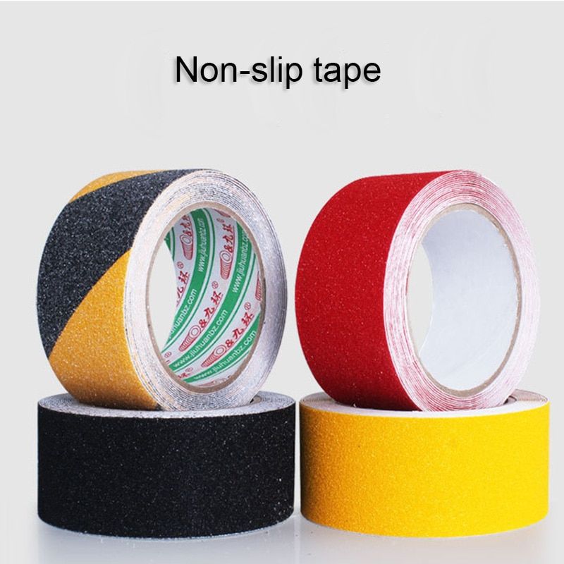 Hot 2.5cmx5m Anti Slip Traction Tape Strong Grip Abrasive Tapes for Indoor Outdoor Stairs Boat Decks MDD88
