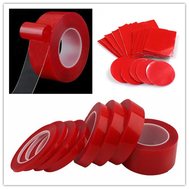 Multiple sizes Household Wall Hangings Adhesive Glue Tapes Transparent Double Sided Tape Car Sticker Auto Adhesive Tape