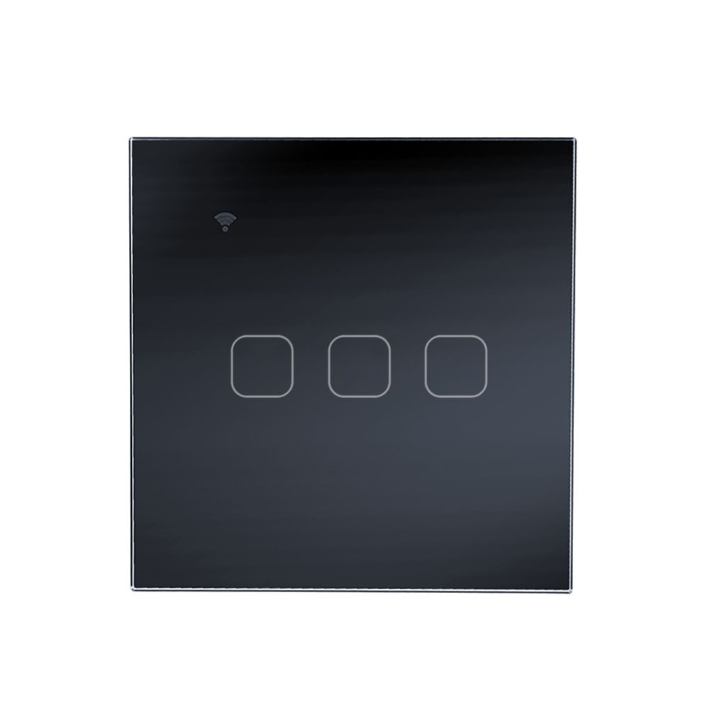 Tuya Wifi Smart Light Touch Switch Smart life/tuay APP Remote Control Work With alexa Google Home EU Professional Design