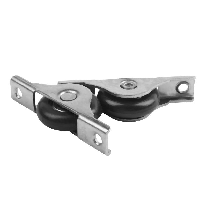 2 Pcs Nylon Single Axle Sliding Door Roller Window Sash Pulley Wheel
