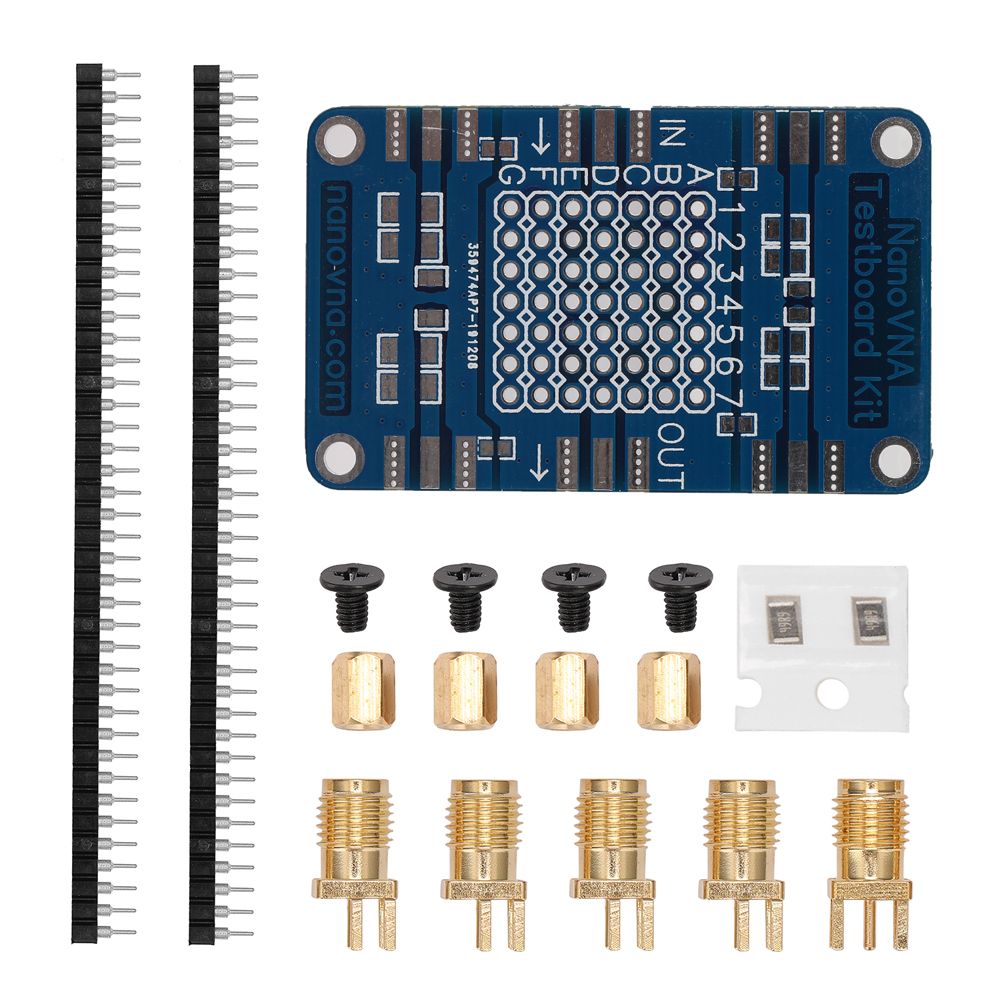 NanoVNA Testboard Kit VNA Vector Network Analysis Test Demo Board