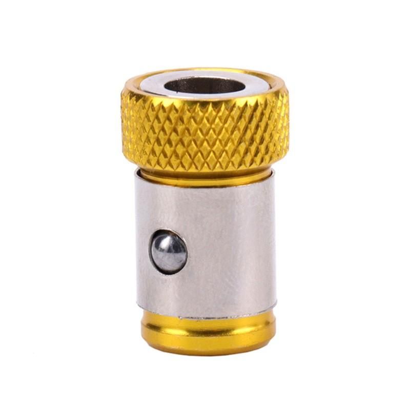 Fixing Screw Tool Alloy Magnetic Ring Anti-Corrosion Strong Magnetizer Drill for 6.35Mm Handle Screwdriver Bit