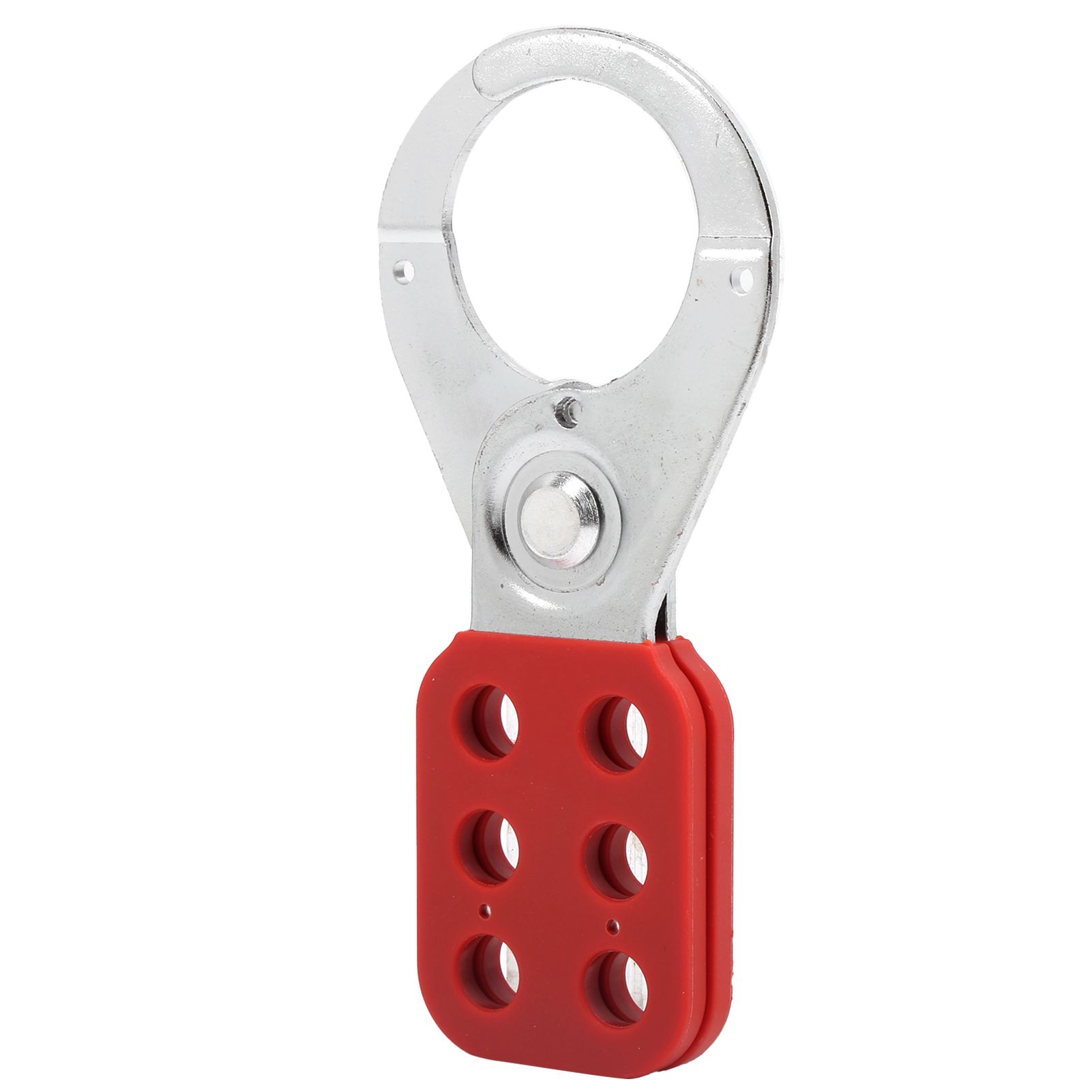Padlock Hasp Lockout 6 Hole Interlock 1.5in Inside For Industrial Security