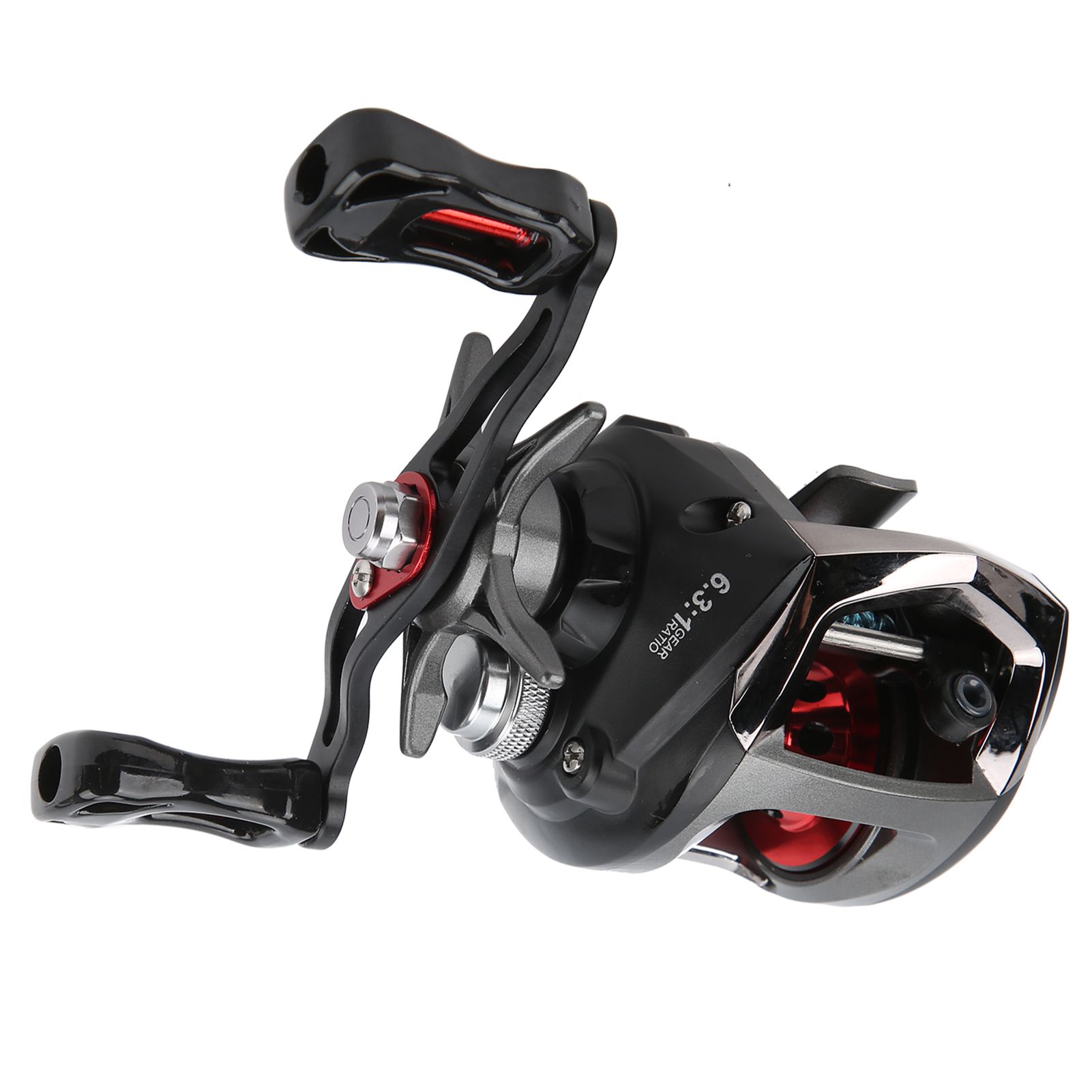 Fishing Wheel Aluminum Alloy Baitcasting Reel 10kg Max High Speed Interchangeable Saltwater Freshwater