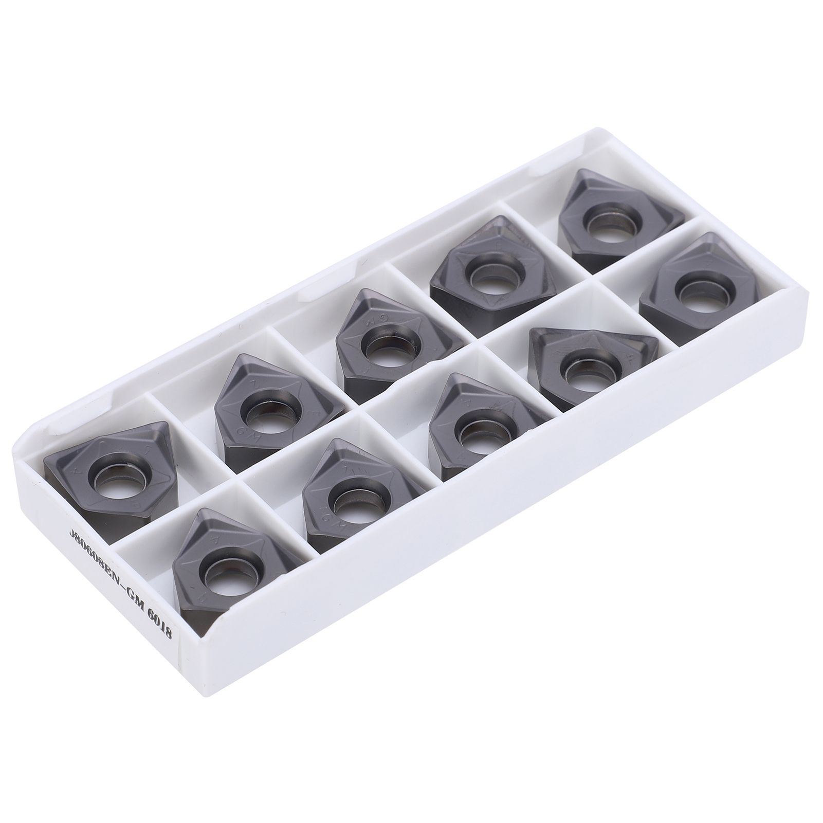10Pcs CNC Insert Turning Tool Lathe Blade Cemented Carbide Hardware Tools