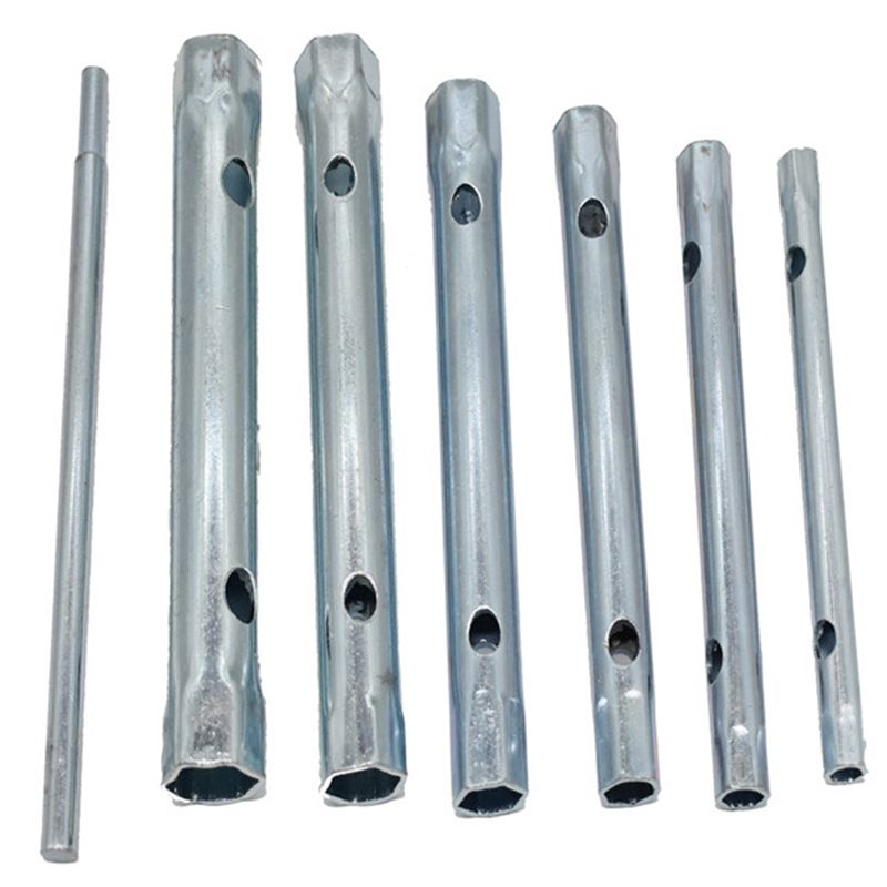 6Mm - 17Mm Tubular Socket Wrench Set Plug Tube Hollow Socket Wrench Filter Wrench