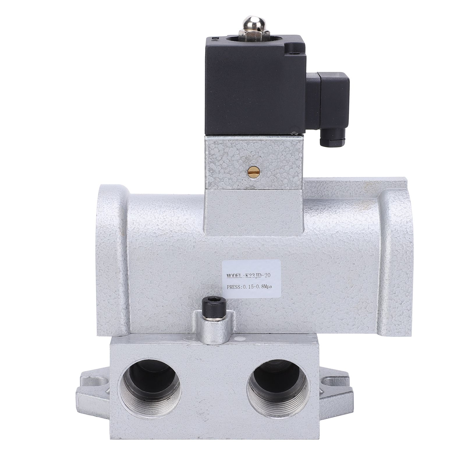 2 Position 3 Way Solenoid Valve Single Electronic Reversing G3/4" K23JD‑20