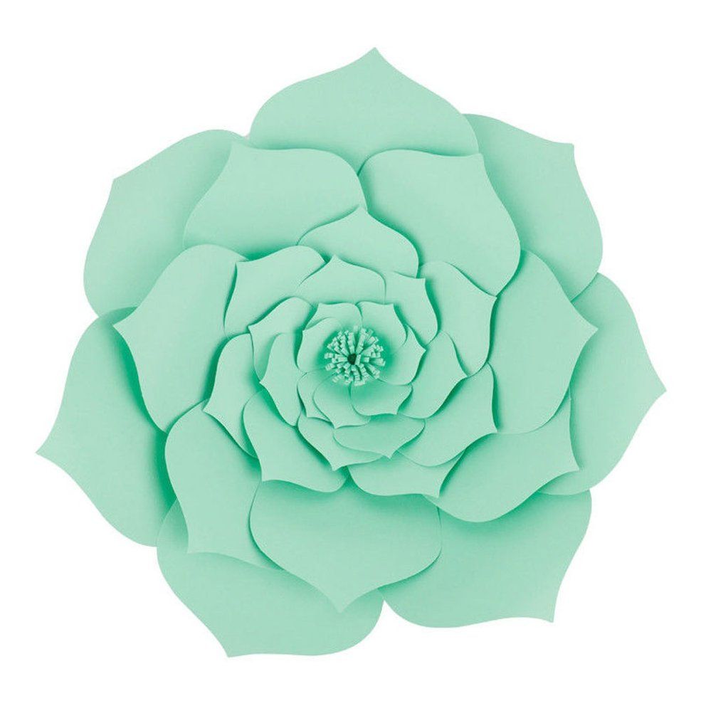 Birthday Party Wedding Paper Flower Window Background Stage Decoration