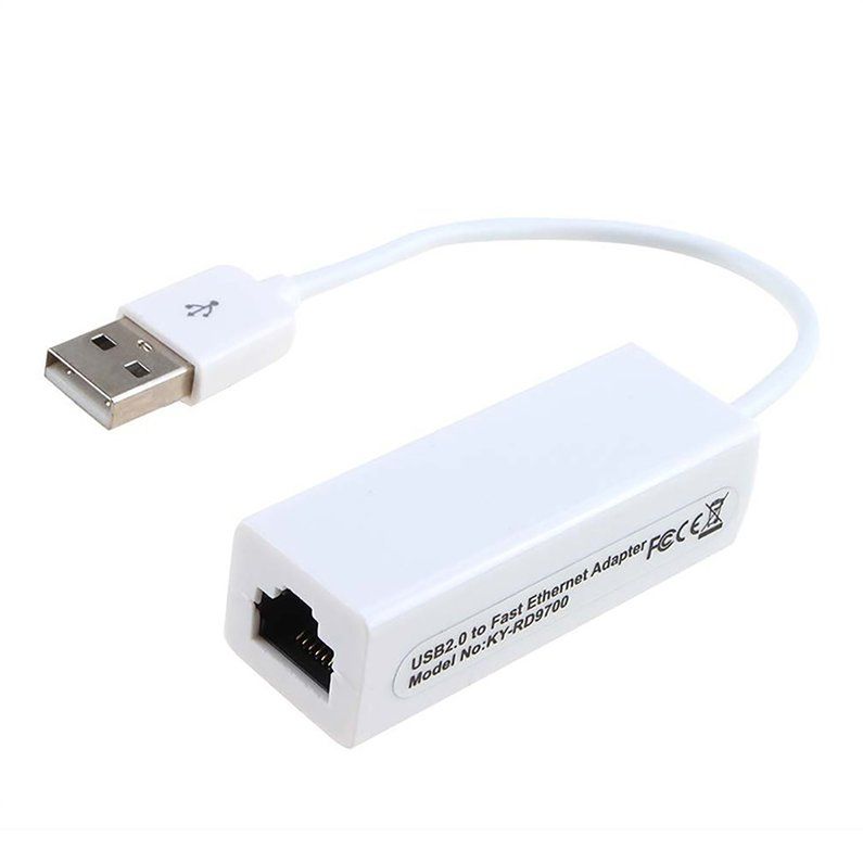 Ethernet Adapter Network Card USB 2.0 to RJ45 Lan for Windows 7/8/10/XP